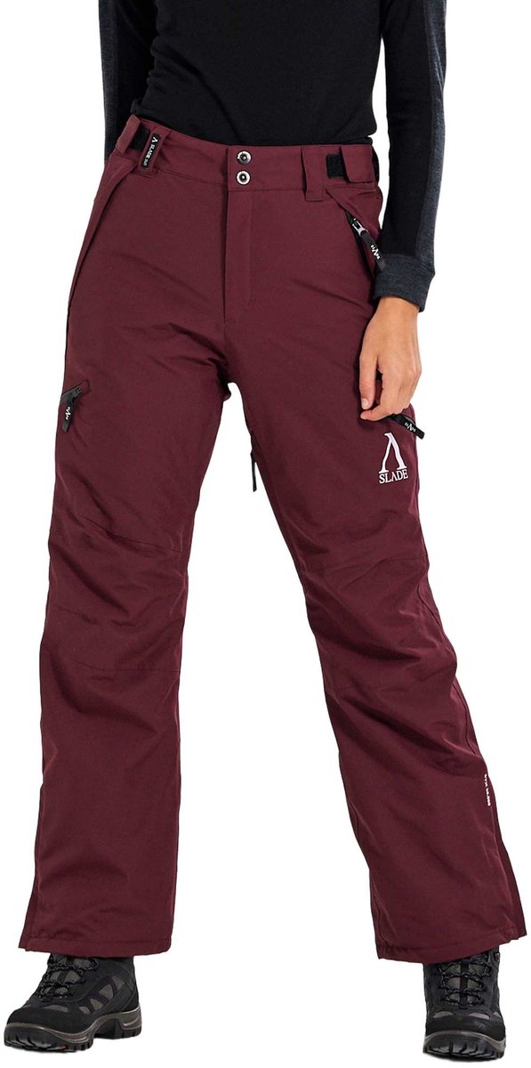 Slade Aspen Shell Broek – Ski broek voor dames Rood