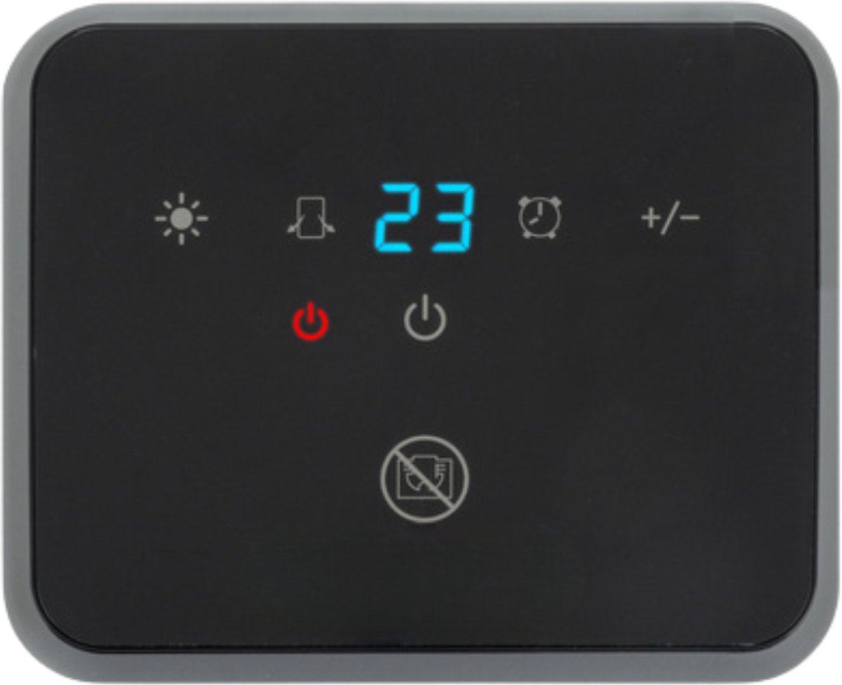 MOZY® - Keramische Luchtverwarmer - Zwart - 3 Warmtestanden - Met Timer - Heater - Warme en Koude Lucht - Kachel – foto 3