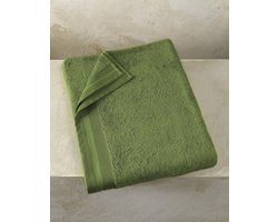 Contessa badhanddoek - cactus/groen - katoen - 100 x 150 cm