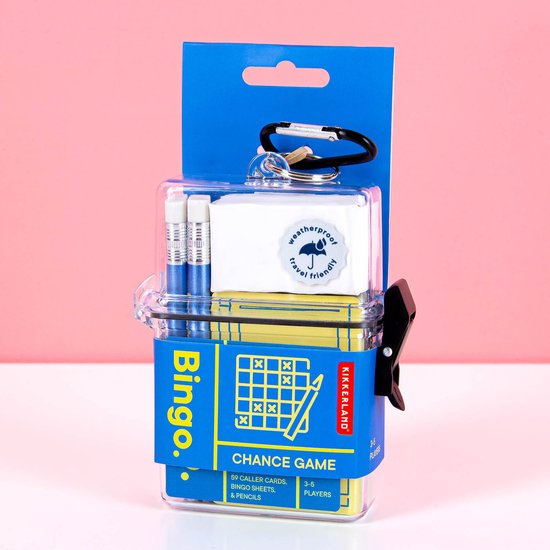 Bingo voor onderweg van Kikkerland