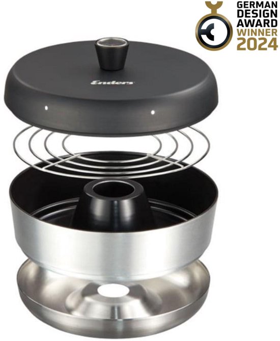 Enders Vamo - Mobiele Oven - 2,3 L inhoud - Keramische antiaanbaklaag - Met thermometer en gelijkmatige warmteverdeling