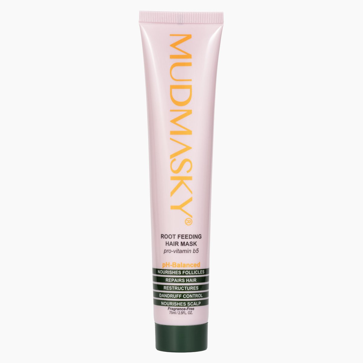 MUDMASKY - Root Feeding Hair Mask – pro-vitamin b5 -  Anti-Haaruitval - Alle haartypes - geurvrij - Herstellend Haarmasker - Versterkt het beschadigde haar -  Hydrateert en voedt het haar. - Hair repair mask - droog en beschadigd haar