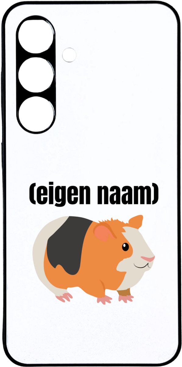 Hacebo® - cavia met eigen naam telefoonhoesje - Cavia - iemand die cavia's heeft - telefoonhoesjes - cavia liefhebber - dieren - verjaardag - cadeau - kado - hoesje geschikt voor Samsung Galaxy S24 Plus
