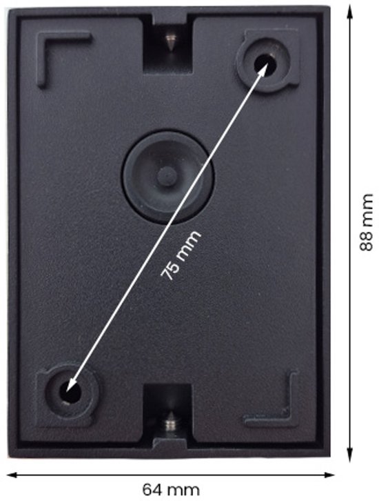 Lybardo - Buitenlamp met sensor dag en nacht - Wandlamp - Voor 2 GU10 Spots