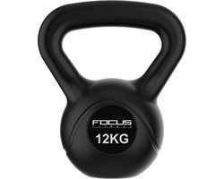 Focus Fitness Focus Fitness Kettlebell - PVC - 12 kg - Halters en Gewichten
