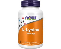 Now Foods - L-Lysine 500 mg - Aminozuren - 100 Capsules