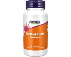 Now Foods Methyl B-12 - 1000 mcg - 100 Zuigtabletten