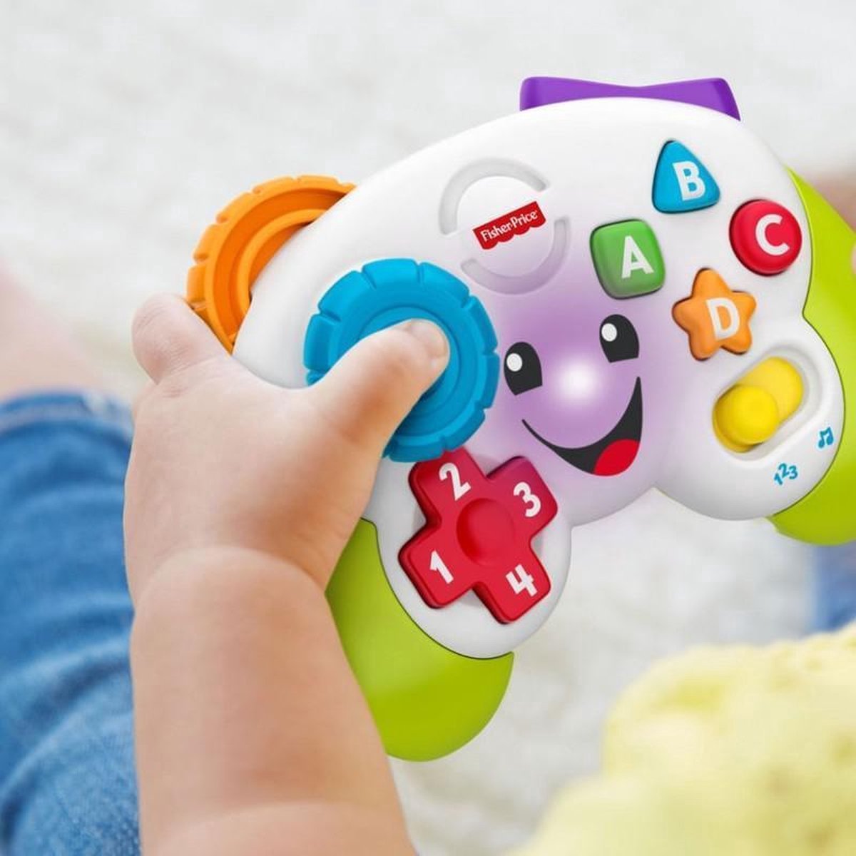 Fisher-Price Leerplezier Spelen en Leren Controller - Muzikaal babyspeelgoed met lichtjes — afbeelding 17