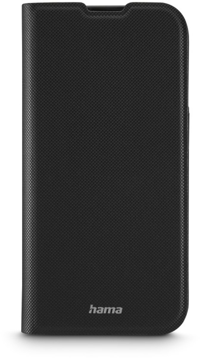 Hama hoesje geschikt voor Iphone 16 Pro - Daily Protect booklet - Zwart