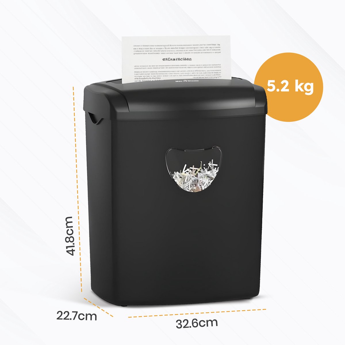 Fellowes Powershred 36C Papierversnipperaar, 6 Vellen