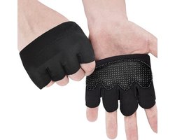 BOTC Sporthandschoenen voor Training - Gewichtheffen, Workout en Fitness - Duurzame Handschoenen - 1 Paar - XL - Zwart