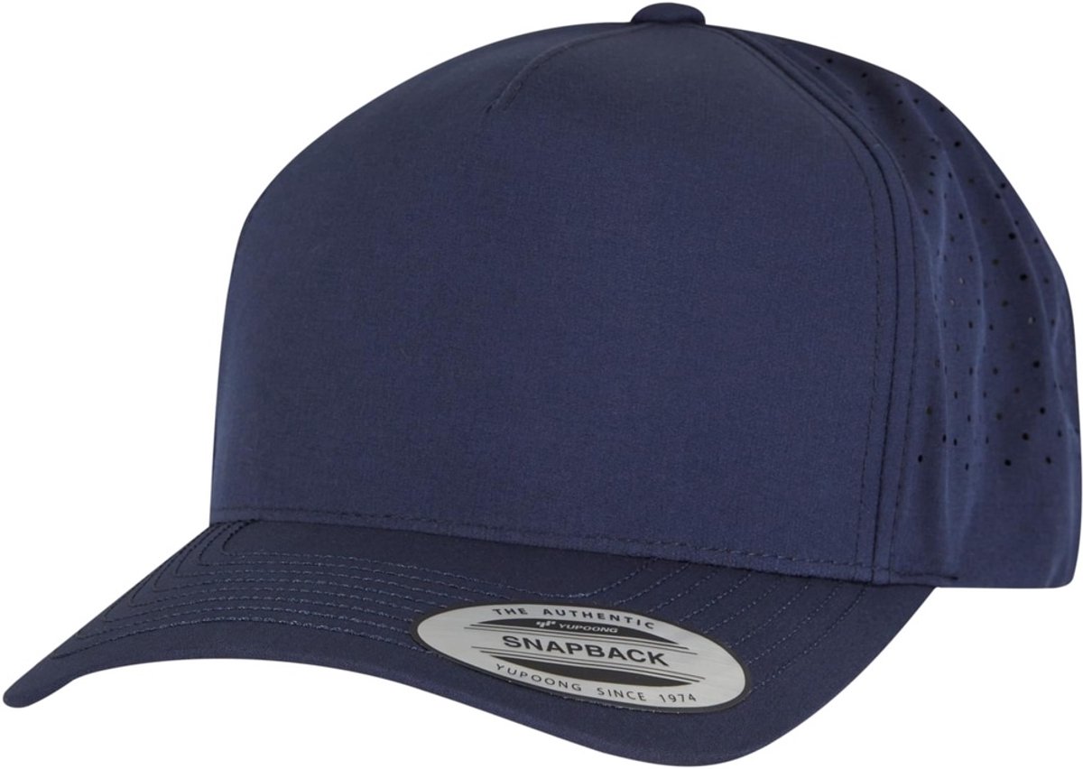 Flexfit - 5 Panel Snapback Pet - Donkerblauw