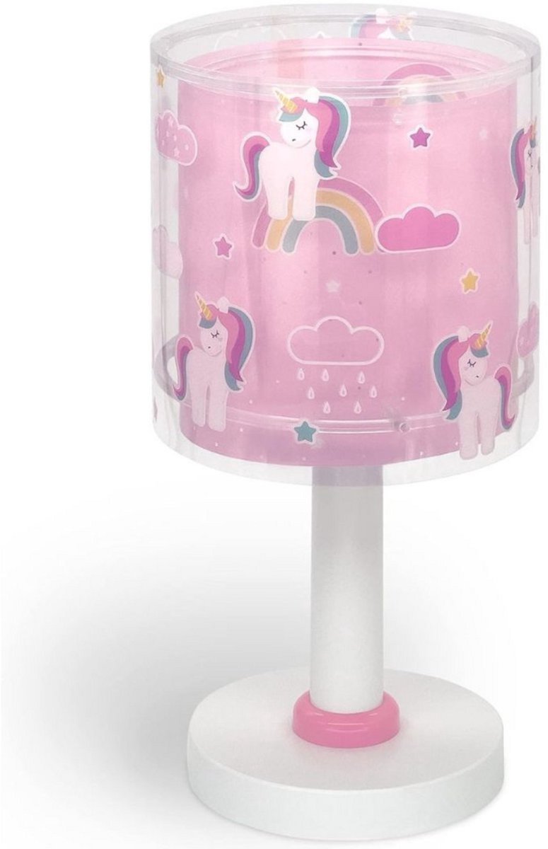 MKSS® Tafellamp Kinderkamer - Bureaulamp Kinderkamer - Kndernachtlampen - 15x15x30cm - Roze