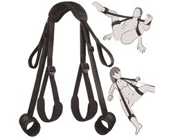 Bondage seksspeeltjes voor koppels voor nek tot pols, dij, sekssling en enkel, SM-kits, beperkingen voor set, bondageset, beperkingenset, seksspeeltjes voor beginners