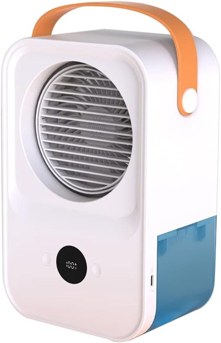Draagbare Luchtkoeler Ventilator Mini Airconditioner met Digitale Display