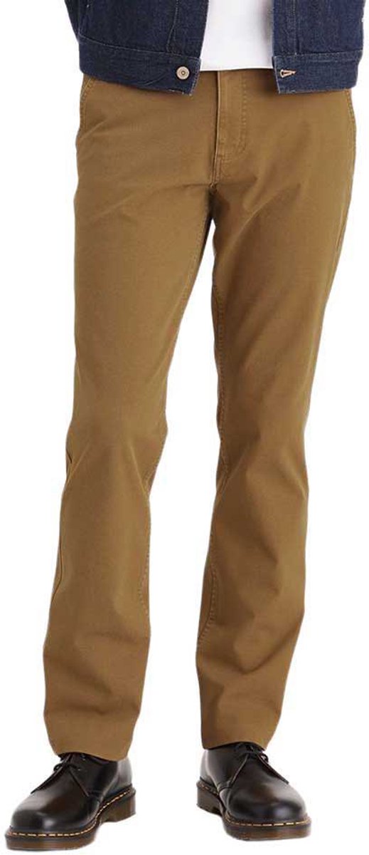 Dockers Alpha Slim Chino Broek Bruin 38 / 34 Man