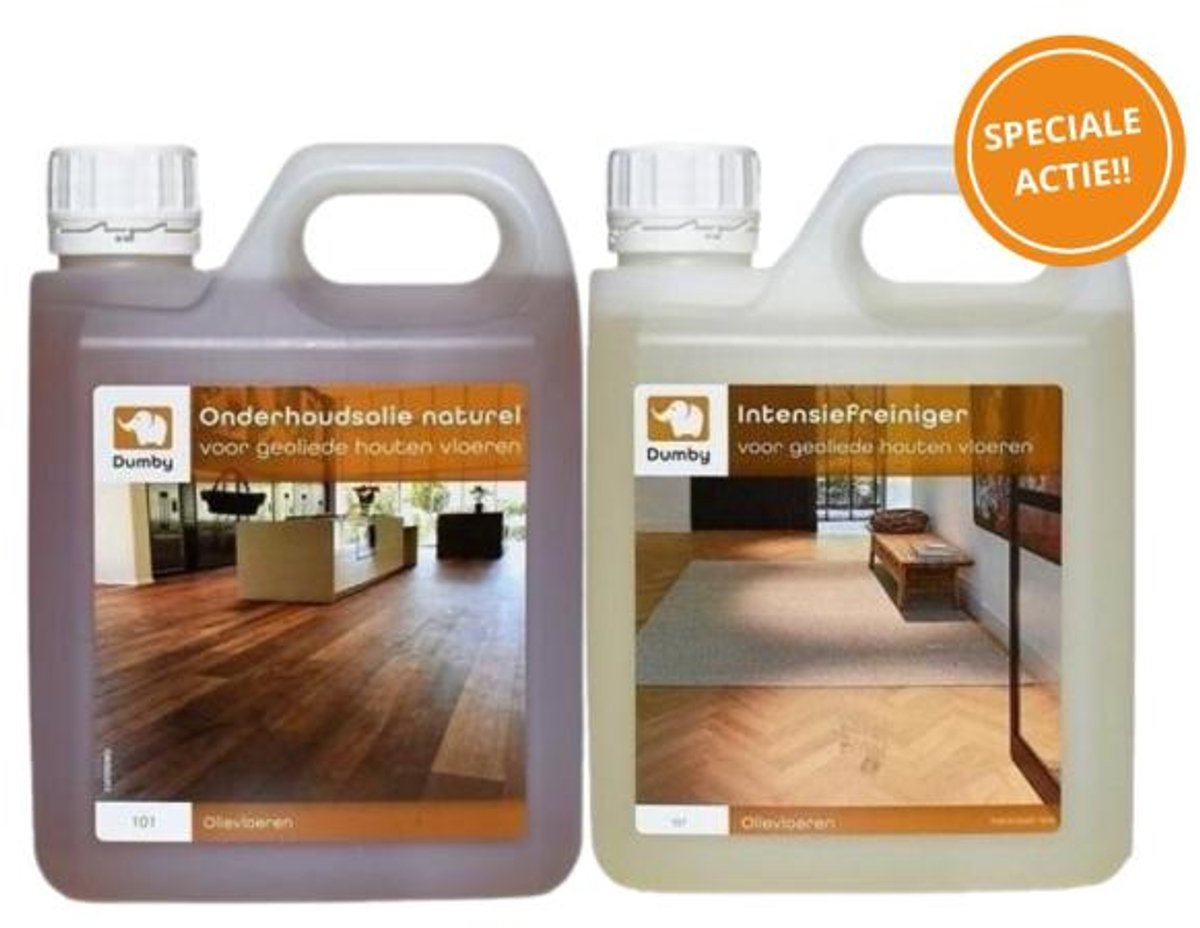 Combipakket Dumby Onderhoudsolie Naturel