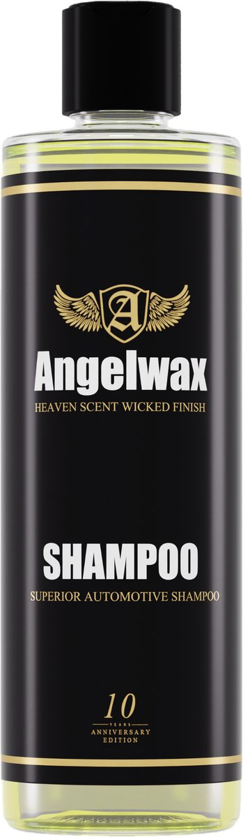 Angelwax Superior Shampoo 500ml - 'Superior Automotive Shampoo' is een dikke, zeer geconcentreerde shampoo welke langzaam van uw voertuig af glijdt. Speciaal ontwikkeld om uw voertuig superschoon,streeploos en met een geweldige glans achter te laten.