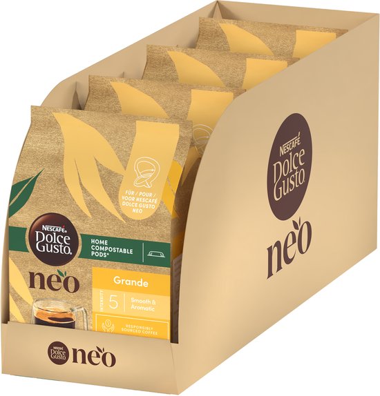 Capsules de café NESCAFÉ Dolce Gusto NEO Grande - 4x12 capsules pour 12 tasses de café