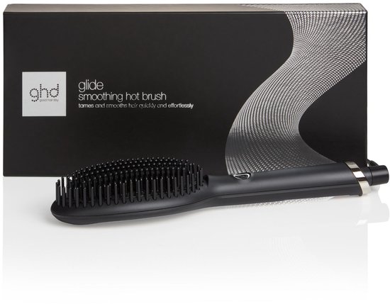 ghd - Glide - Hotbrush - Warmteborstel - Anti-frizz- Zwart