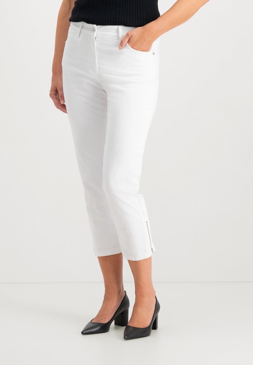 Kora Coloured Light Denim Ankle Jeans