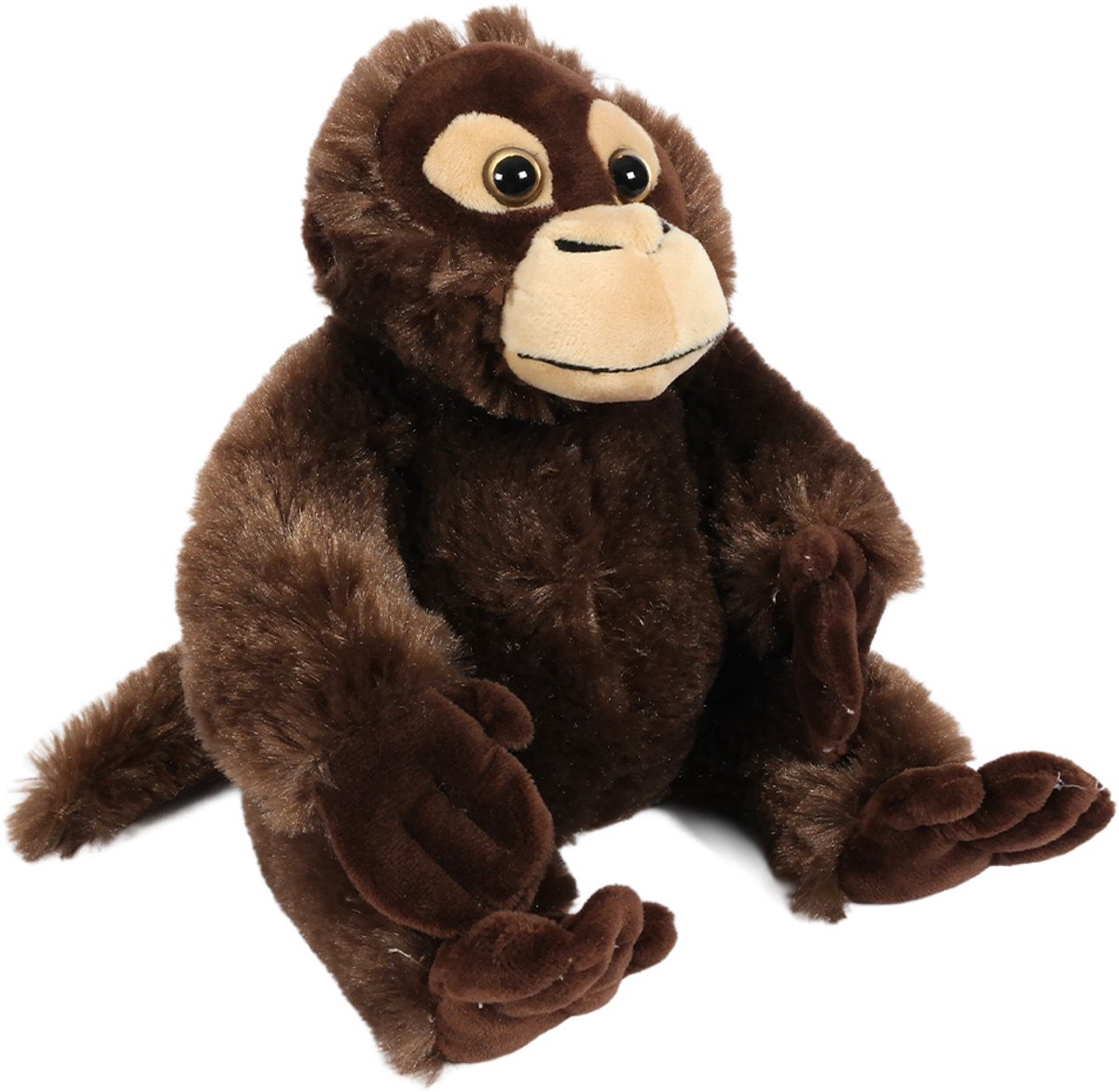 PIA Soft Toys - Pluche Knuffeldier Orang-oetan - 20 cm