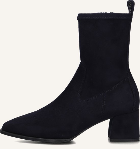 Unisa Langley Enkellaarsjes - Enkelboots met rits - Dames - Blauw - Maat 36