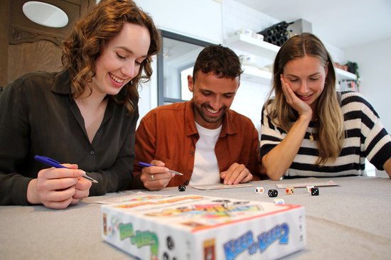 999 Games - Keer op Keer 2 - Dobbelspel - Met nieuwe dobbelstenen en mogelijkheden - Gezelschapsspel - Familiespel - Klein cadeautje
