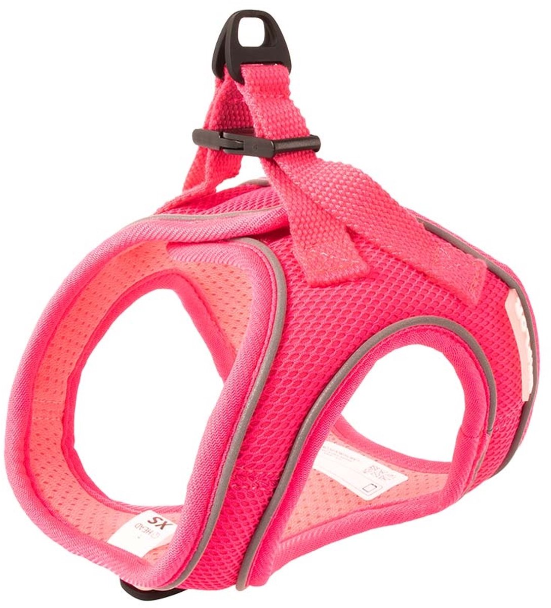 Duvo+ Ultimate Fit Kleine Hond Harnas Roze S - 40-45CM