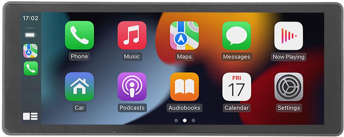 9.3 Inch Portable Car Radio, Portable Wireless Car Radio Receiver with Reversing Camera, Carplay Screen for All Vehicles