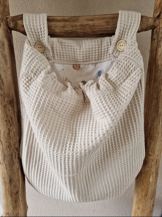 Boxzak, boxopbergzak, Grijs, BabyCreatiesbyLaura