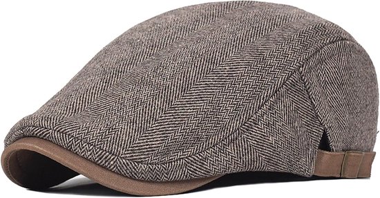 Wantonfy Barett Cap voor heren, platte pet, Gatsby pet, Newsboy Flat Cap, Baskenmuts, jaren '20