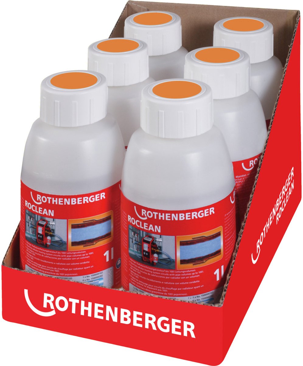 ROTHENBERGER Radiatorreiniger, 6-pack - 1500000200