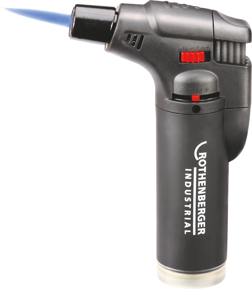 ROTHENBERGER Industrial 12x Universele Gasbrander incl. 25x Navulgas - 1500005184