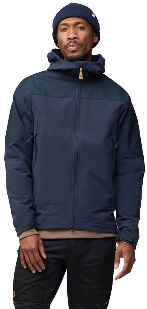 Fjällräven Keb Agile Winter Jacket M – Outdoor Kleding Jassen Winddichte jassen Marineblauw