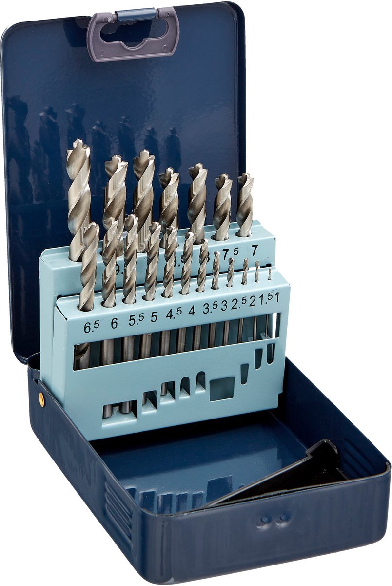 WS24 HSS-E universele boorset 19 stuks M35