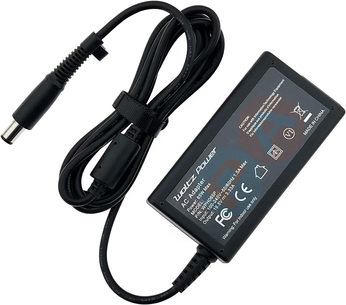 Image of 65W Laptop Oplader 65W geschikt voor HP Pavilion dv5 Series - Smart Pin 7.4x5.0mm