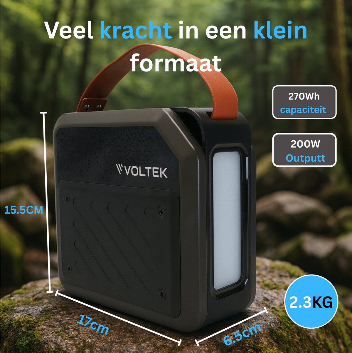 Voltek ProLine 270 - Powerbank 72.00MAh - 270 Wh- Draagbare - afbeelding 3