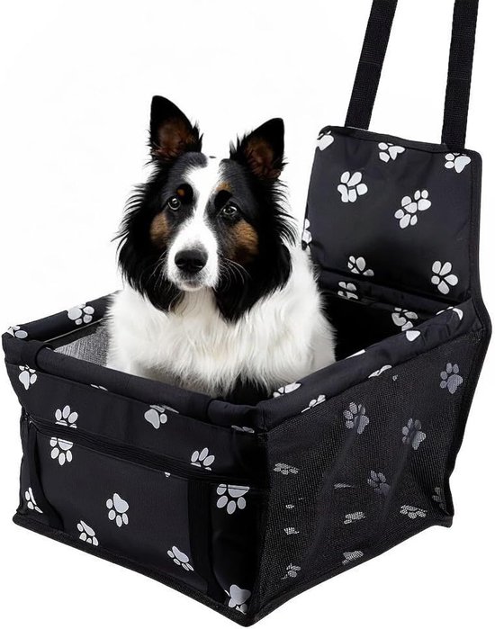 Luxe Honden Autostoel Bruin – Veilige & Comfortabele Reisstoel voor Hond - Dogs & Co