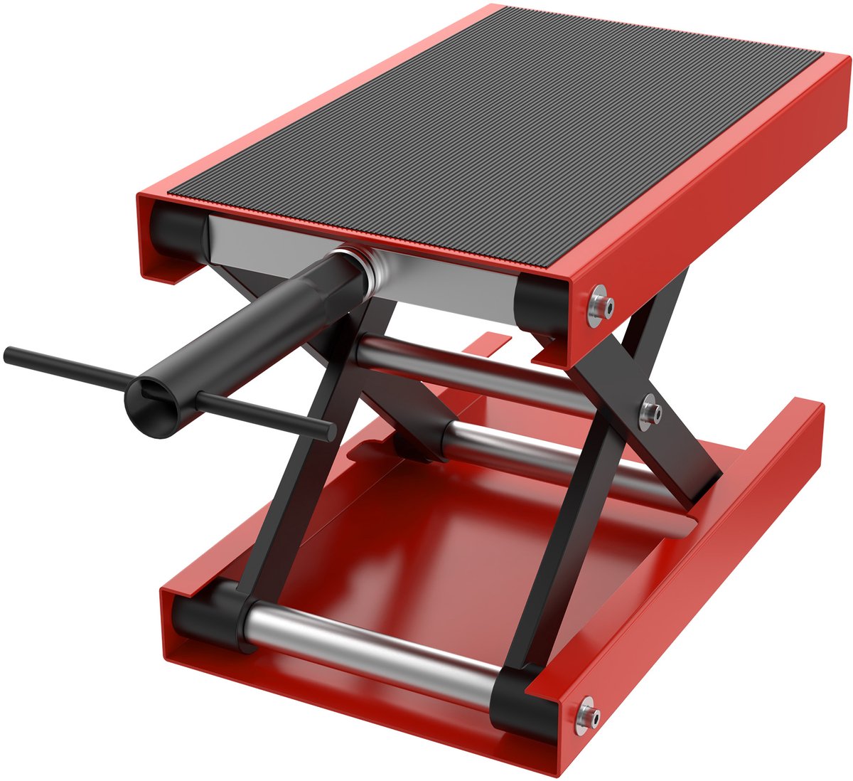 Aufun Motorhefplatform Motorkrik Hefplatform, Manoeuvreerhulp voor motorkrik, Montagestandaard M otorstandaard tot 500 kg