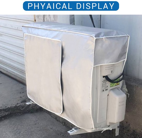 Couvercle Climatisateur 3S KLIMAKOVER – 110x83x59cm – Argenté – Unité Extérieure