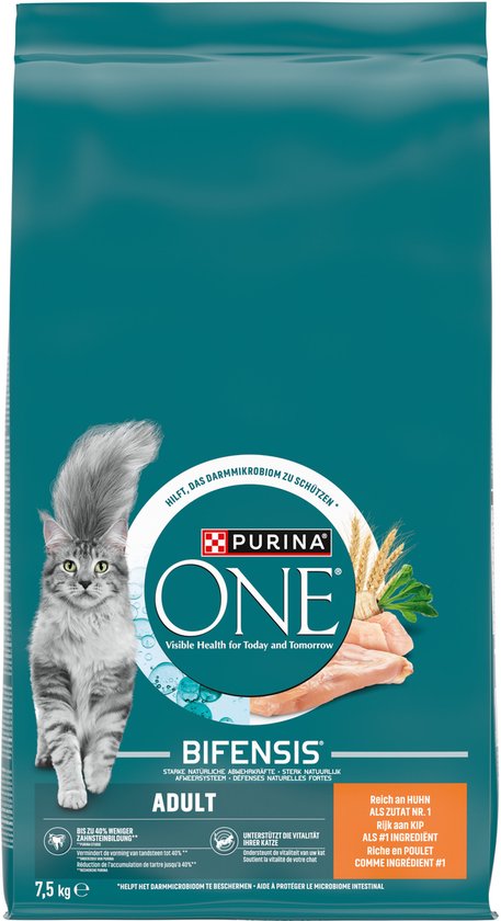 Purina One Kattenvoer Sensitive Kalkoen 7,5 kg | voor Dieren