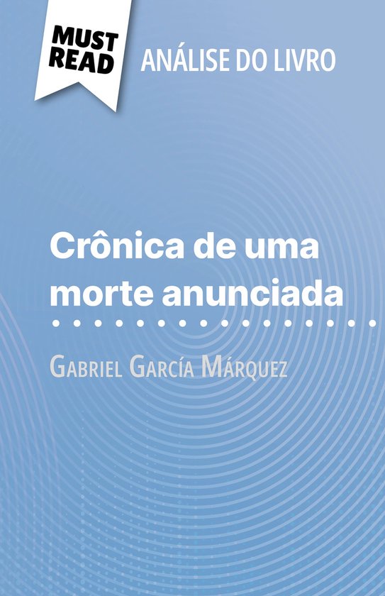Crônica de uma morte anunciada de Gabriel García Márquez  ... - cover