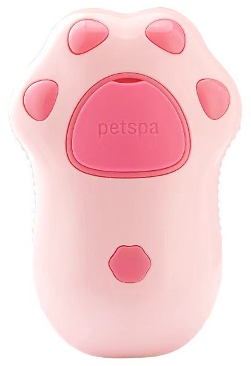 3-in-1 stoomborstel voor katten – Oplaadbare stoomborstel voor honden met korte en middellange vacht met USB-kabel – Borstel voor katten met korte haren – Verwijderaar van dierenhaar