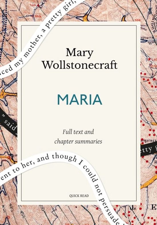 Maria: A Quick Read edition - cover