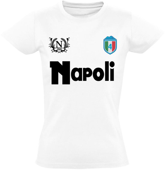 Foto: Napoli dames t shirt sport mooi aesthetic mode shirt