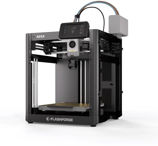 Flashforge Adventurer 5X High Speed 3D Printer 600mm/s Touchscreen – Gebruiksvriendelijk - Quick-Detach Nozzle - 220×220×220 mm - WiFi - Smart App