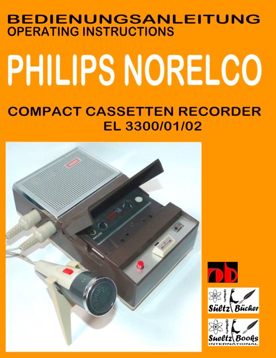 Compact Cassetten Recorder Bedienungsanleitung PHILIPS NOREL ... - cover