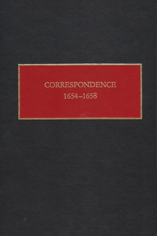 Correspondence 1654-1658 - cover