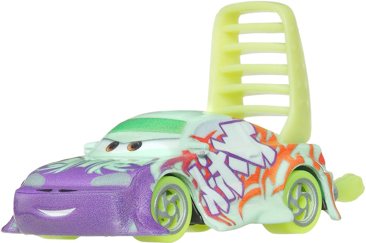Mattel CARS GLOW RACERS DIECAST SINGLES - NR WINGO W/ FLAME